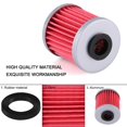 thumbnail image 1 of 2pcs Motorcycle Engine Fuel Oil Filter for Beta EVO 250 300/ Kawasaki KX250F/ Suzuki RMZ250 R, 1 of 3