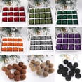 thumbnail image 4 of 6cm Texture Christmas Ball Pendant Christmas Dection 12Pcs HOT Ball Gift, 4 of 9