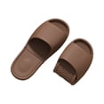 thumbnail image 3 of EVA Slippers Shower Shoes Women Lightweight Quick-Dry Non-Slip Foldable Portable Travel Slides for Women Men Ideal for Hotel Spa Dorm Beach Pool Bathroom Outdoor Use,Brown 40(US-7.5), 3 of 4