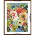thumbnail image 5 of Art.com Secret Garden Floral III Art Print by Karen Fields, Brown Frame Wall Art, 23" x 29", 5 of 5