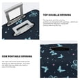thumbnail image 5 of Qekee Beautiful Butterflies Elastic Luggage Cover, Double-sided Print, Invisible Zipper, for Travel, Business, Daily - Large, 5 of 9