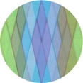 thumbnail image 1 of Ahgly Company Indoor Round Patterned Algae Green Area Rugs, 8' Round, 1 of 6