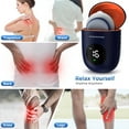thumbnail image 6 of KingPavonini Wireless TENS Unit Muscle Stimulator, Bule Portable Rechargeable TENS EMS Machine, LED Screen, Dual Channel 6 Modes 16 Intensity Massager, Charging Case (4 Pads), 6 of 10