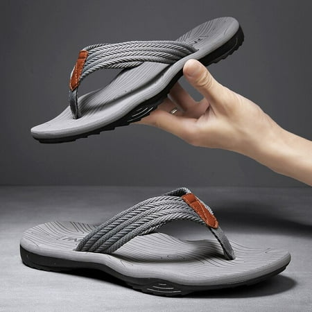 

High Quality Brand Fashion Men Flip Flops Summer Beach Flip Flops Men Casual Breathable Thicken Beach Men Slippers Outdoor