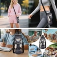 thumbnail image 6 of Yuyamidu Gothic Black Cat Backpack for 4th-5th Grade Girls Ages 8-10, 17 Inch Lightweight Sturdy Bookbag with Lunch Box, Pencil Case, Water Bottle Holder & Keychain, Set of 5, Back to School, 6 of 7