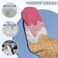 thumbnail image 6 of XYZCANDO Ice Cream Seat Cover Towel Waterproof Sweating Car Seats Cover with Storage Bag Non Slip Backing Sweatproof Cushion Protector Universal Fit for Cars SUV Sedans, 6 of 7