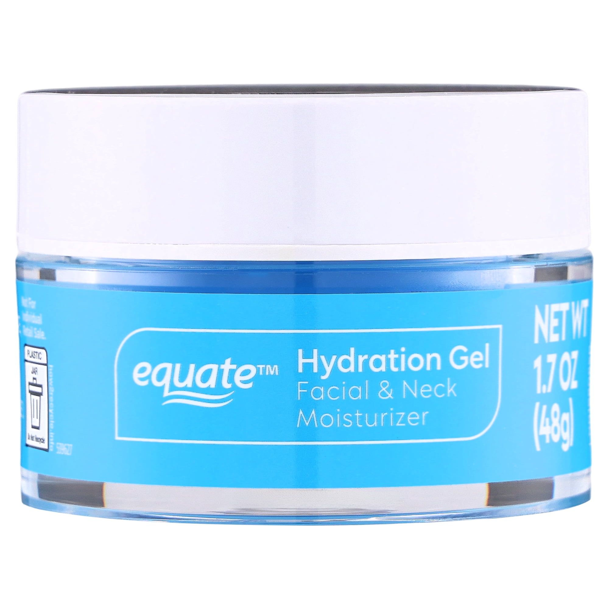 Equate Hydration Gel Facial and Neck Moisturizer, 1.7 oz