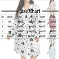 thumbnail image 2 of Kaemgyyd Plus Size Robes for Women Cute Print Ribbed Knit Bathrobe Lightweight Kimono Robe Fashion V Neck Soft Sleepwear S-Xl, 2 of 2