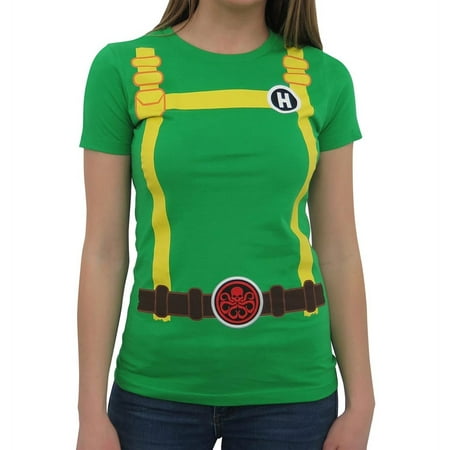 Hydra Soldier Women's Costume T-Shirt-Fitted XXLarge