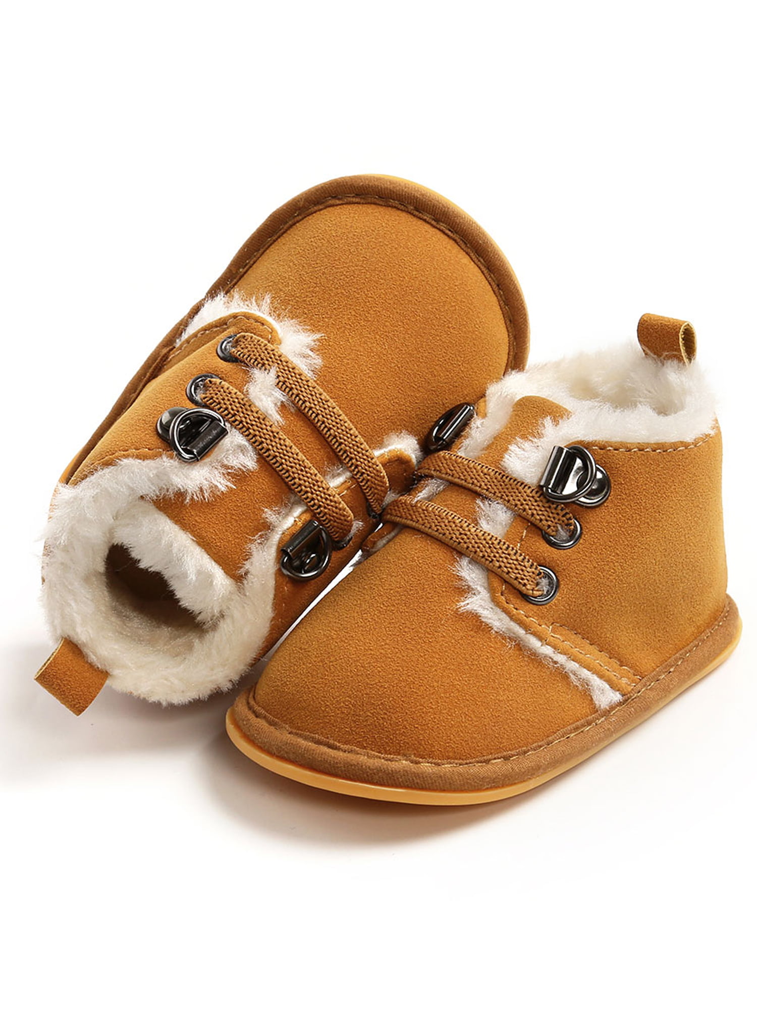 Bmnmsl Baby Booties Winter Warm Fur 