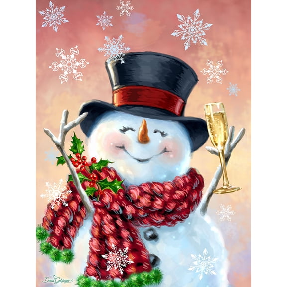 Springbok 500 Piece Jolly Snowman Jigsaw Puzzle for Adults