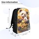 thumbnail image 4 of Fotbe Cute Panda Sunflower Mochila de Viaje para Laptop, Mochila Ejecutiva Delgada y Resistente 15.6", 4 of 8