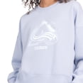 thumbnail image 3 of Women's Starter Blue Colorado Avalanche Boxy Cropped Sweatshirt, 3 of 3