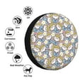 thumbnail image 4 of Yiaed Cute Rabbit Print Tire Wheel Cover, Waterproof Spare Tire Cover Fit for Jeep, Truck,Trailer, RV, SUV, Camper and Most Vehicle-15 inch, 4 of 6