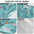 thumbnail image 4 of joogoo Boys Swim Trunks Christmas Trees with Gifts Beach Board Shorts Drawstring Swimsuit 3T, 4 of 6