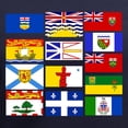 thumbnail image 3 of CafePress - Canadian Provinces T Shirt - Women's V-Neck Dark T-Shirt, 3 of 4