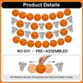 thumbnail image 3 of Banner RICHHHA con temática de baloncesto, 4 unidades, decoración para fiestas de baloncesto, 3 of 6