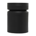 thumbnail image 6 of DecMode 14" x 18" Black Metal Drum Accent Table, 1-Piece, 6 of 13