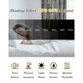 thumbnail image 6 of Purple Vintage Stained Glass Blackout Curtains for Bedroom Living Room, Flowers Butterfly 63 In Long Thermal Insulated Room Darkening Drapes Grommet Window Treatments, 42 x 63 In, 6 of 9