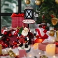 thumbnail image 4 of Figura navideña con luz nocturna de Papá Noel, decoración creativa para sala de estar y dormitorio (A), 4 of 7