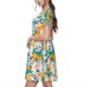 thumbnail image 2 of Disketp Colorful Fruits para Vestido de Manga Corta para Mujeres, Vestidos de Verano para Mujeres, Casual y Holgado para la Playa, 2 of 6
