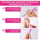 thumbnail image 2 of Lima de uñas de vidrio Dr. Dana Premium Cristal de doble cara, 2 of 7