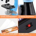 thumbnail image 4 of Biological Microscope for Kids Beginners 100X 400x 2000X Magnification Kids Science Toys Microscope Kit with Specimens LED Light Education Scientific, 4 of 9