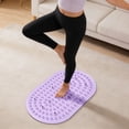 thumbnail image 4 of TIELUTT Tapis de Massage Acupression Tapis TPR avec 7 Coussinets Masseur de Points d'Acupression pour Entraînement de Yoga Ensemble de Yoga avec Roue Traversin de Yoga pour Yoga Réparateur Accessoires de Yoga pour Hommes Tapis de Yoga Astucieux Sangle de Flexibilité de Yoga, 4 of 5