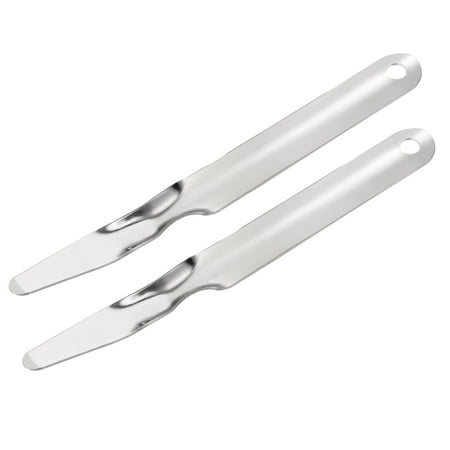 Uxcell Staple Remover Tools, Flat Staplers Puller Stainless Steel Office Home Silver 2 Pack