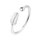 thumbnail image 1 of Anillo De Hoja Lucky Little Feather Anillo De Hoja De Dedo Abierto Anillo De Promesa Ajustable Para Mujeres Niñas Aniversario Día De San Valentín Regalo De Cumpleaños sonducket AP005500-00, 1 of 6