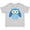 AC-Heather Grey, variant on Owl Bird Funny Boys or Girls Toddler T-Shirt