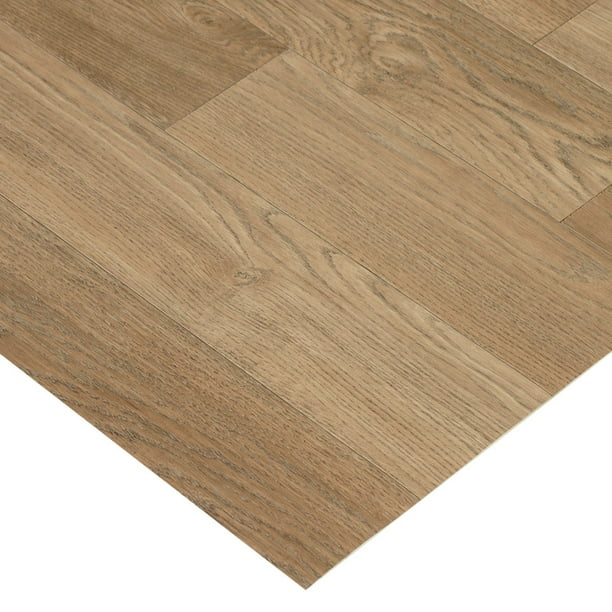 Rubber-Cal "Terra-Flex Oak" Premium Flooring Rolls - 2 mm x 5 ft x 10 ft Roll - Nutmeg - Walmart.com
