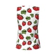 thumbnail image 5 of Sigee Hand Drawn Strawberry for Women's Workout Tank Top,Running Tank Tops,Sleeveless Gym ClothesMedium, 5 of 8