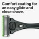 thumbnail image 4 of Schick Hydro Skin Comfort Sensitive 3 Blade Razor Refills, 12 Count, 4 of 5