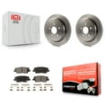 thumbnail image 1 of Transit Auto Rear Disc Brake Rotors and Semi-Metallic Pads Kit for Car Cadillac CTS K8F-101559, 1 of 11