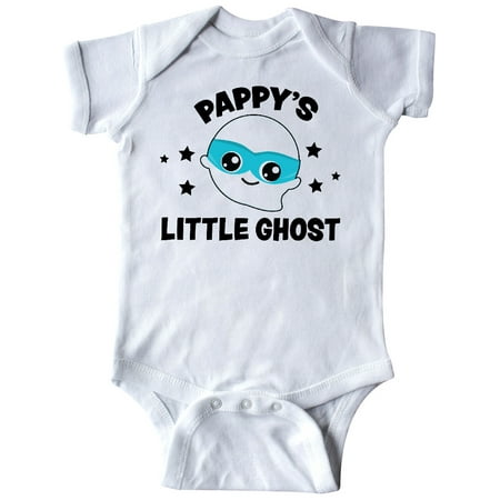 

Inktastic Cute Pappy s Little Ghost with Stars Gift Baby Boy or Baby Girl Bodysuit