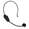 thumbnail image 4 of Auriculares con micrófono de 2,4 G, ligeros, para llevar en la cabeza, multiusos, inalámbricos, para cantar, transmitir en vivo y grabar voz., 4 of 14