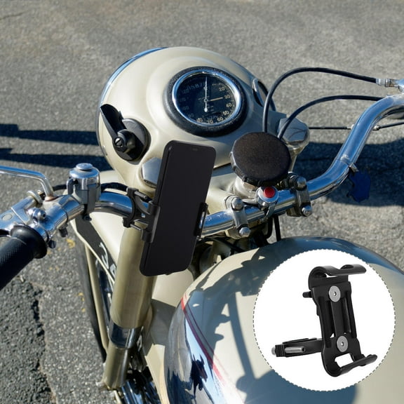 ROSENICE 1Set Bike Phone Mount Bicycle Phone Holder Handlebar for Smartphones Motorcycling Cycling