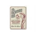 thumbnail image 2 of Vintage Mermaid Inn Novelty Decor, Metal Wall Sign - 10x14 Inches, 2 of 4