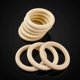 thumbnail image 4 of 20 anillos de madera de 70 mm, anillos de madera maciza natural sin terminar para manualidades, bricolaje, fabricación de joyas., 4 of 4