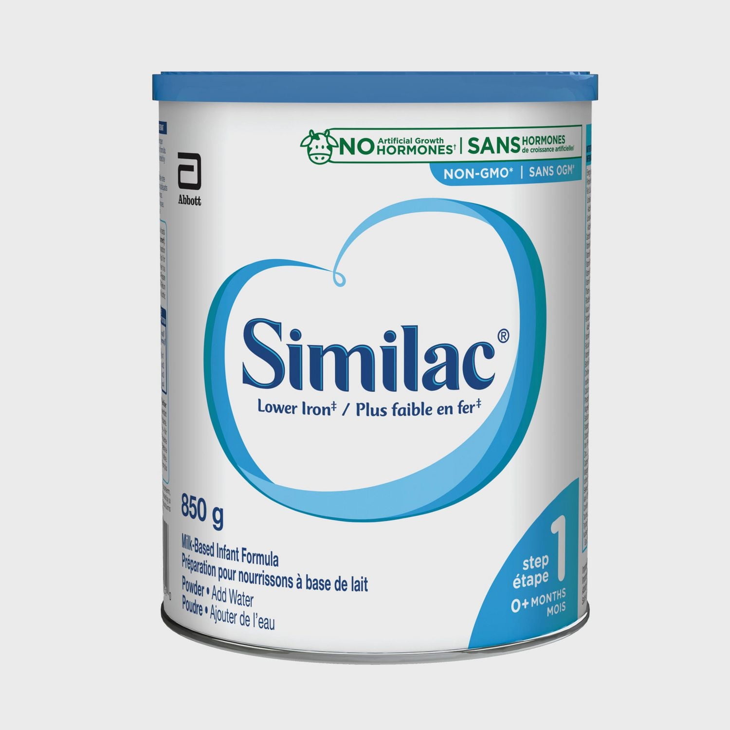Lower Iron Iron Free Formula Similac Lower Iron Non-GMO Baby