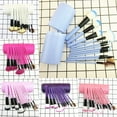 thumbnail image 4 of Women Girls 12Pcs Make Up Brush Set Fan Foundation Makeup Brush Kit Portable Cosmetics Tool, 4 of 6