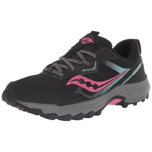 Zapatillas Saucony Excursion TR16 para Mujer Trail Running Negro 7.5