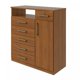 thumbnail image 1 of Comoda Cajonera Supermuebles DA VINCI ROVERE NATURALE 5 CAJONES, 1 of 4