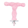 thumbnail image 4 of Percha para loros, juguete, soporte para loros, regalo, ejercicio portátil, juguete para jaula de pájaros, escalada Rosa, 4 of 9