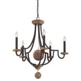 thumbnail image 3 of Quoizel Wyndmoor WDM5005WT Chandelier, 3 of 3
