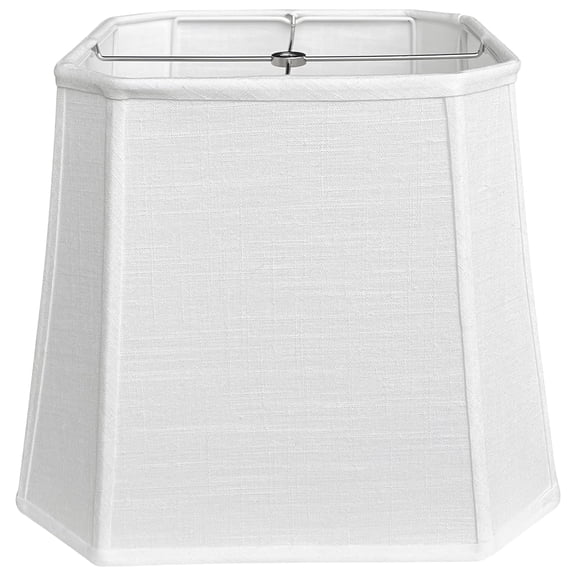 TOOTOO STAR Square Lamp Shade, (10 x 10)" x (13 x 13)" x 10.5" Spider Replacement Harp Shade