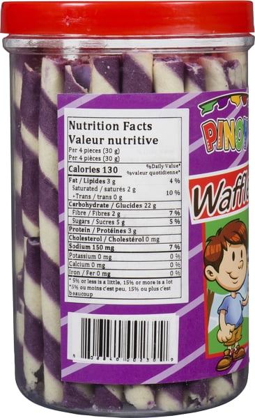 Pinoy Fiesta Wafer Stick Ube Flavour