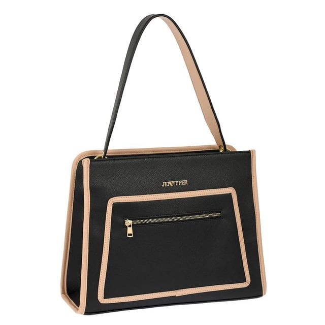 Bolsa Satchel Jennyfer 9628-1 Negro