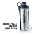thumbnail image 3 of BlenderBottle 26oz Radian Insulated Stainless Steel Water Bottle White, 3 of 8